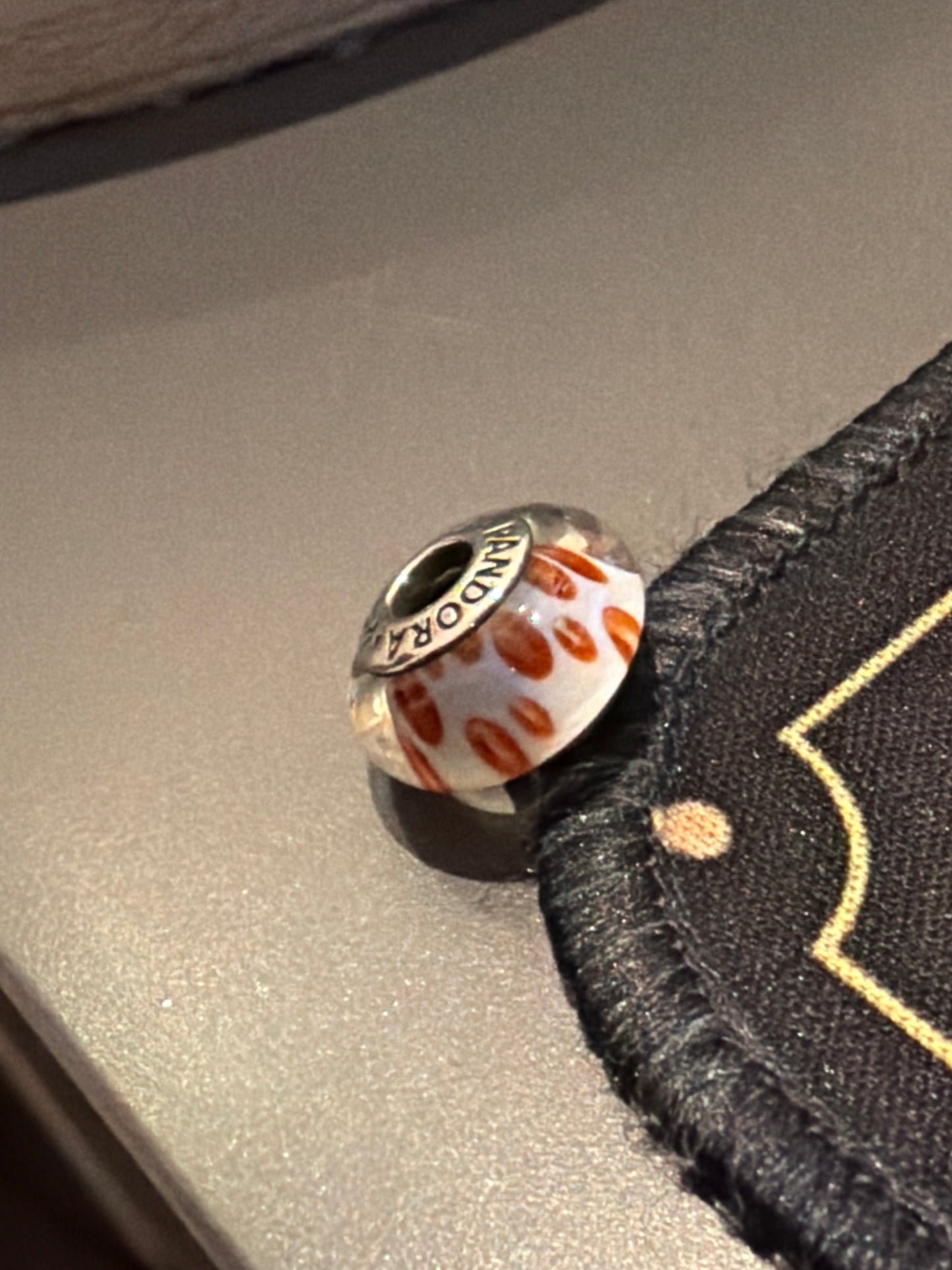 Genuine Pandora Python Animal Murano Charm