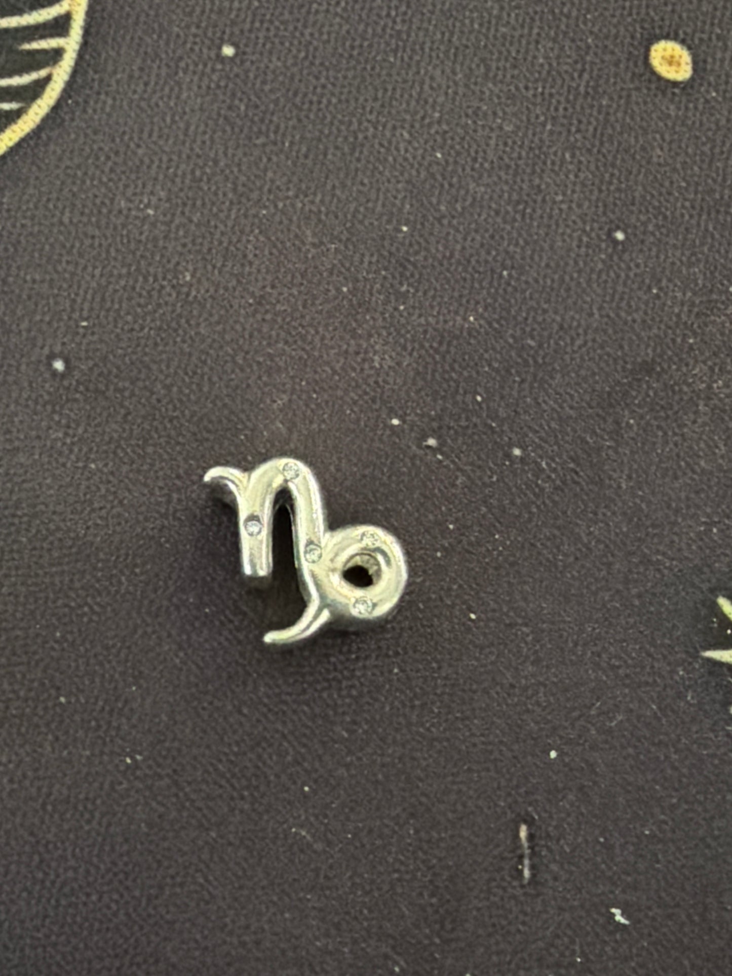 Genuine Pandora Capricorn Sparkling New Horoscope Charm