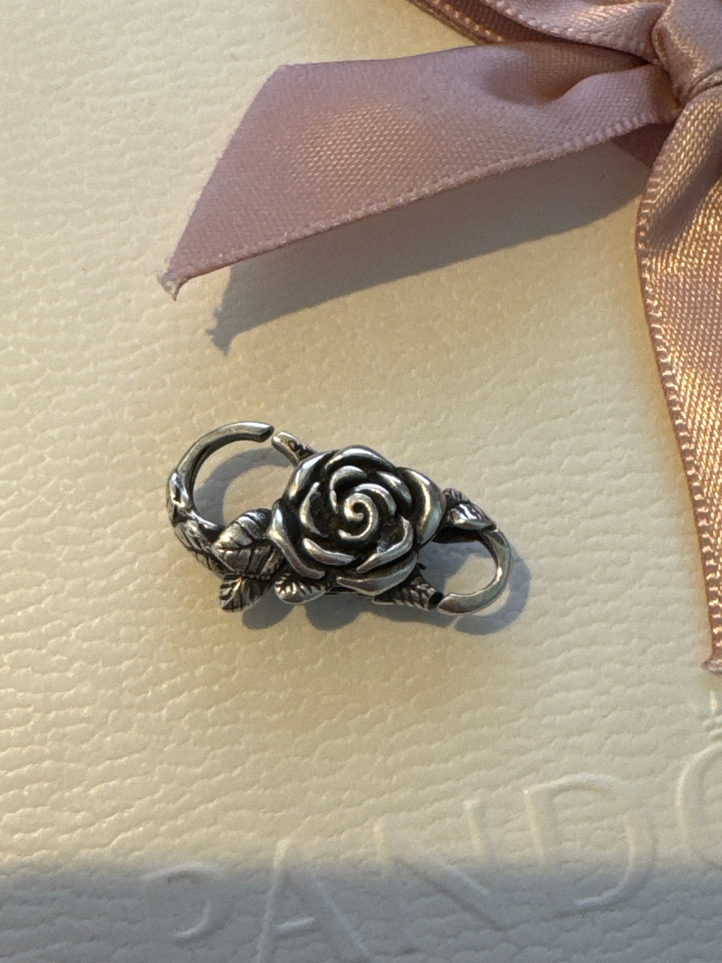 Genuine Trollbeads Limited Edition Rose Lock