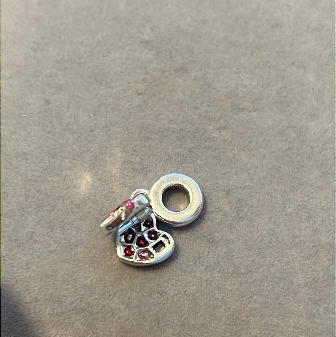 Genuine Pandora Box of Chocolates Heart Dangle Charm Gift Charm