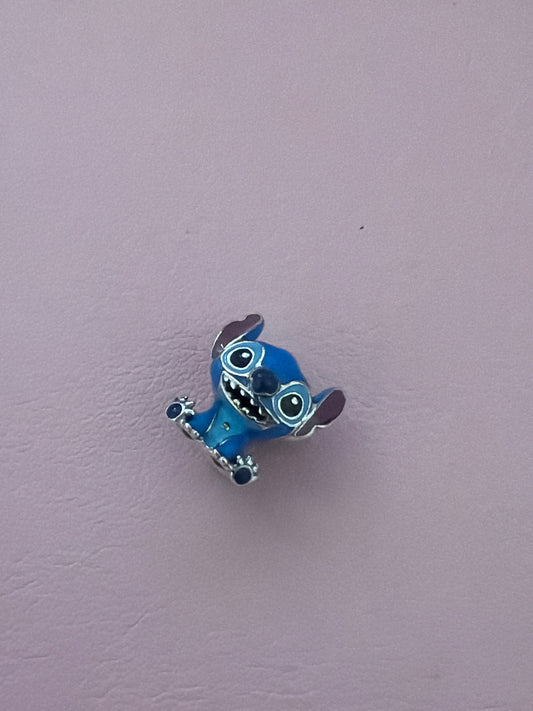 Genuine Pandora New Style Blue Stitch Enamel Charm