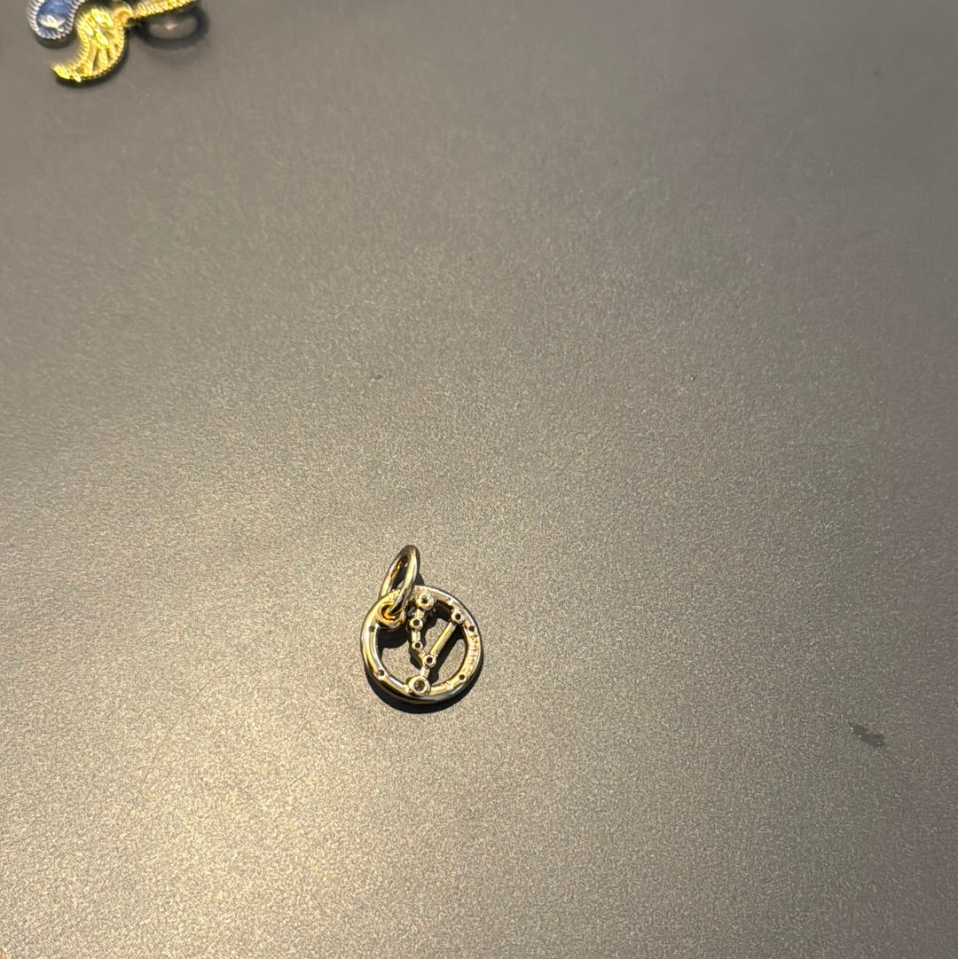 Genuine Pandora Shine Gold Taurus Star Sign Horoscope Dangle Charm