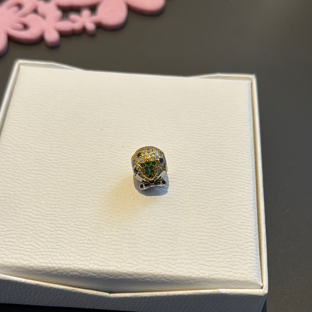 Genuine Gnoce Pave Christmas Tree Bauble Charm