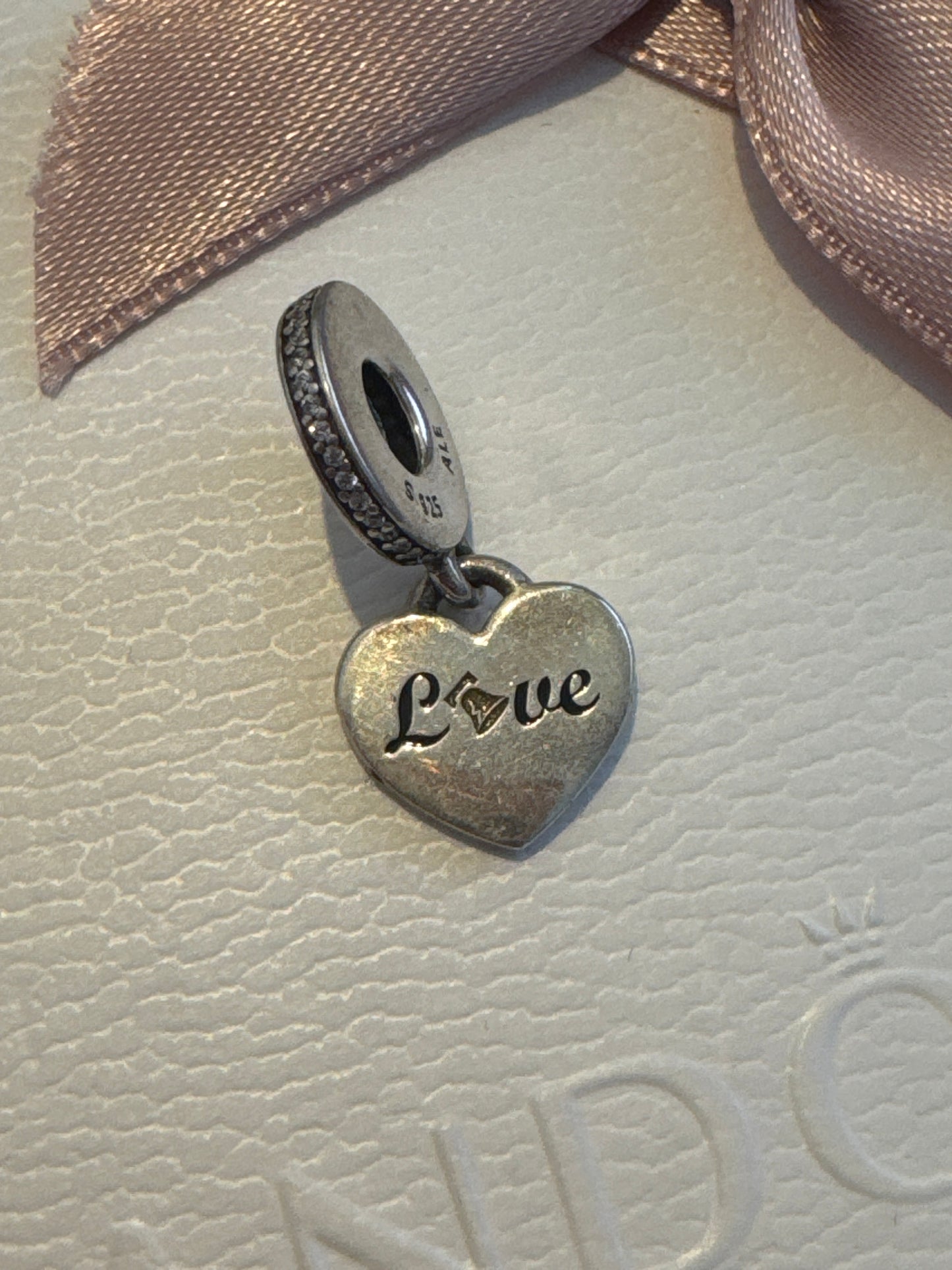 Genuine Pandora I Love Pilly America Travel Enamel Dangle Charm