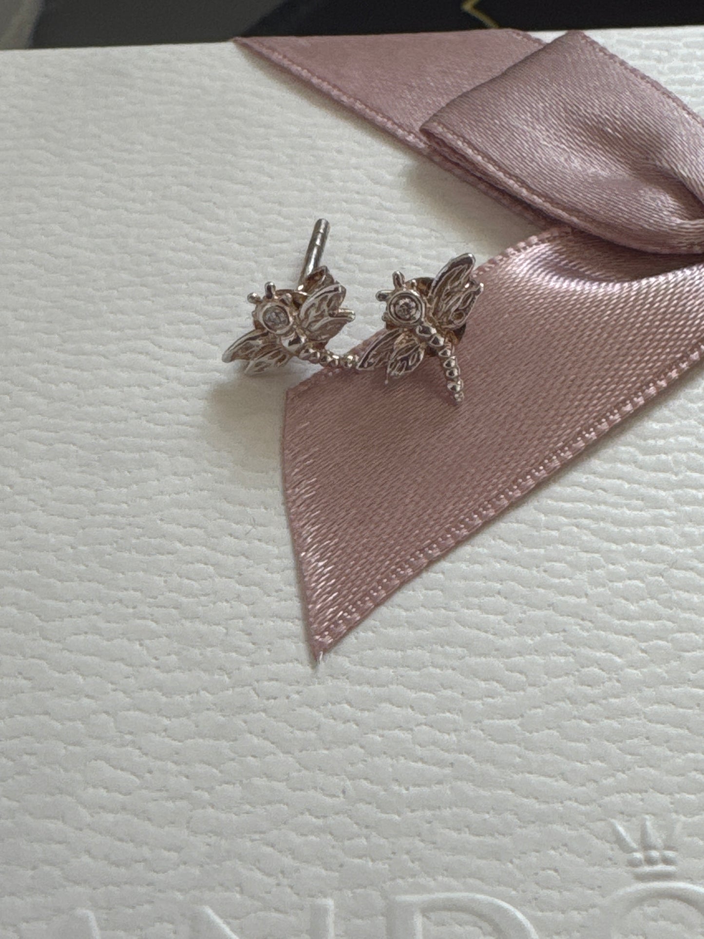 Genuine Thomas Sabo Sweet Diamond Dragonfly Earrings