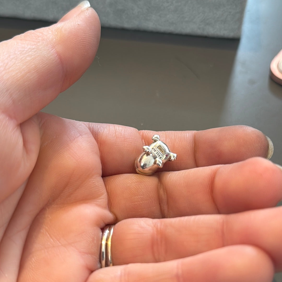 Genuine Pandora Two Tone Frog Prince New Style Charm