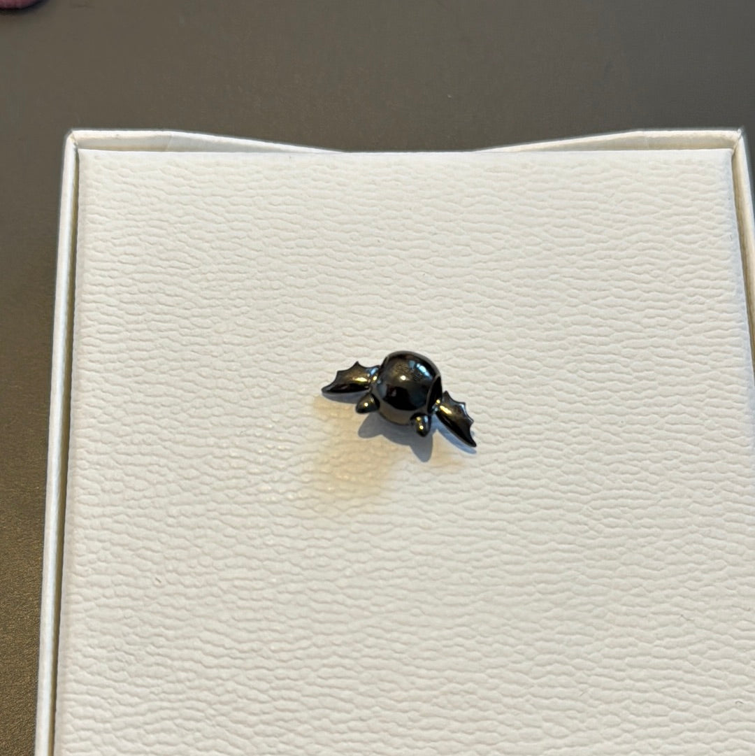 Genuine Gnoce Chubby Bat Animal With Wings Charm