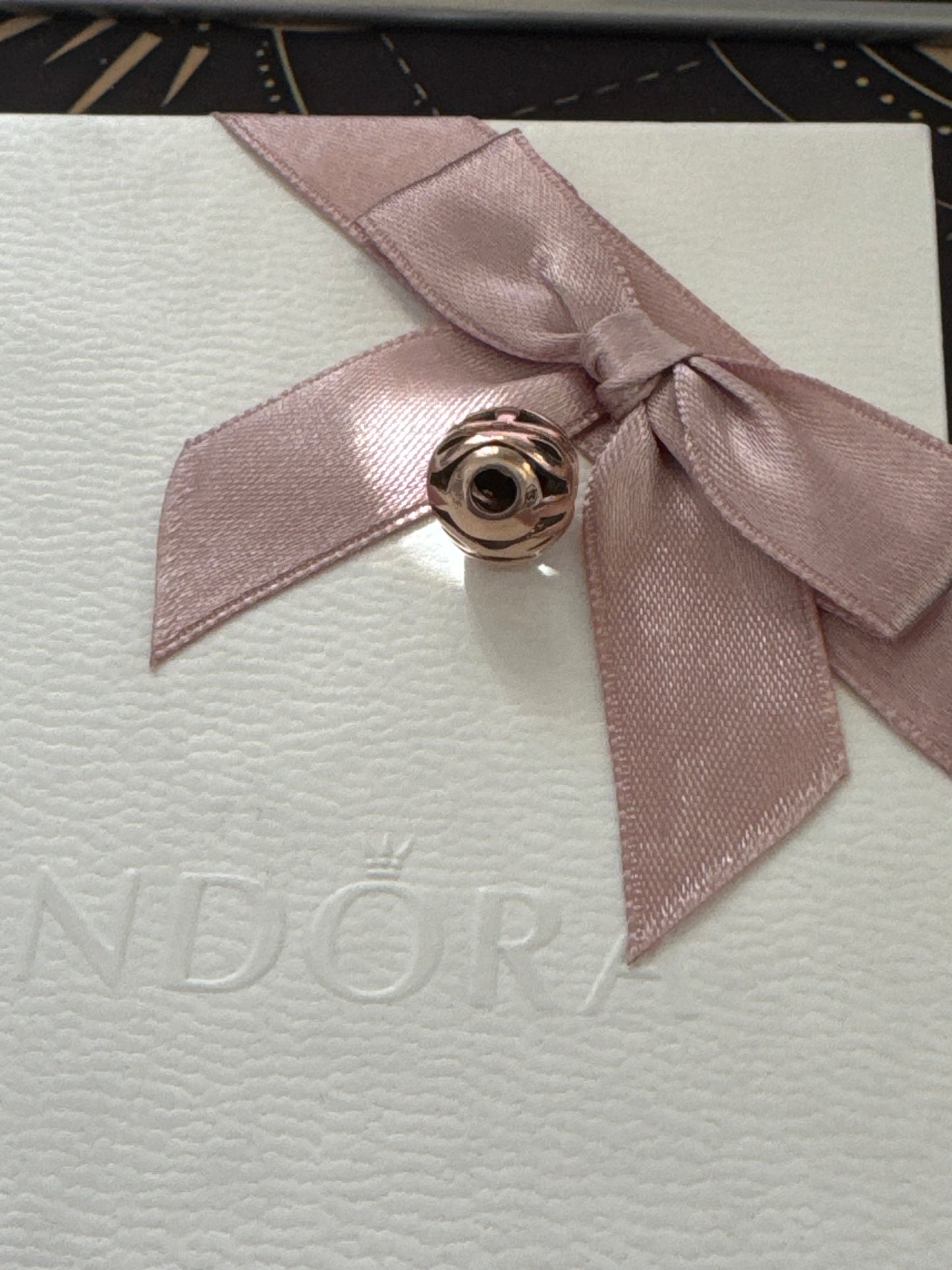 Genuine Thomas Sabo Rose Gold Karma Heart Openwork Charm