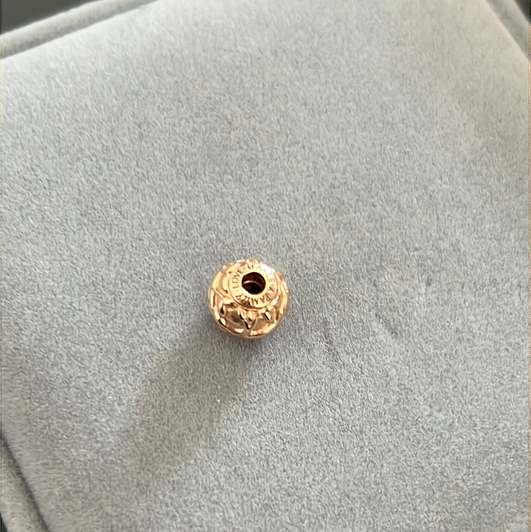 Genuine Pandora Essence Rose Gold Love Makes a Family Charm