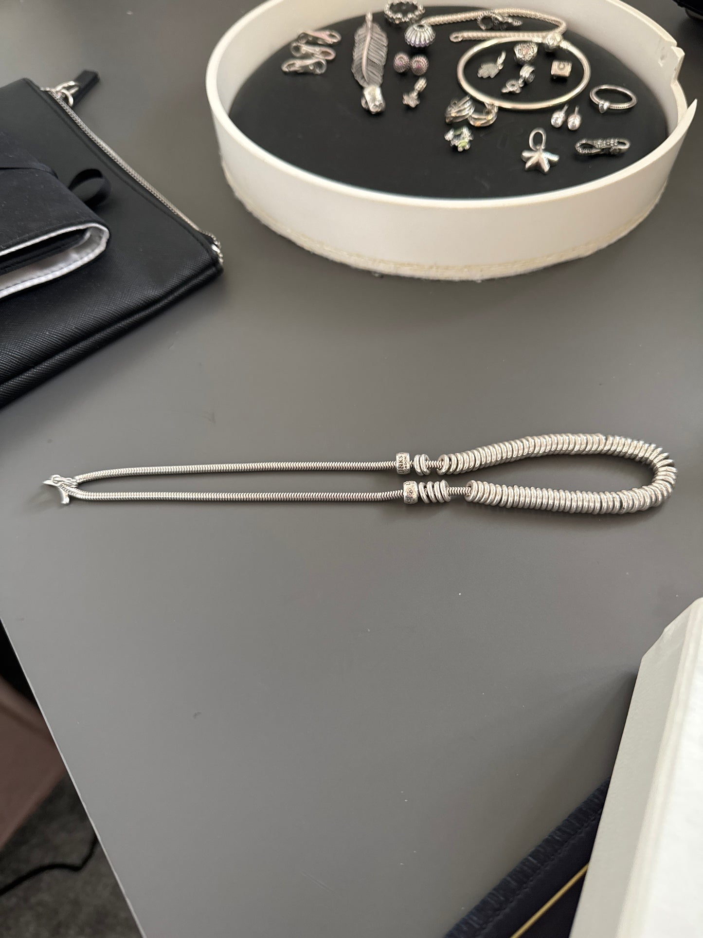 Genuine Links of London Sterling Silver Sweetie Link Necklace 45cm