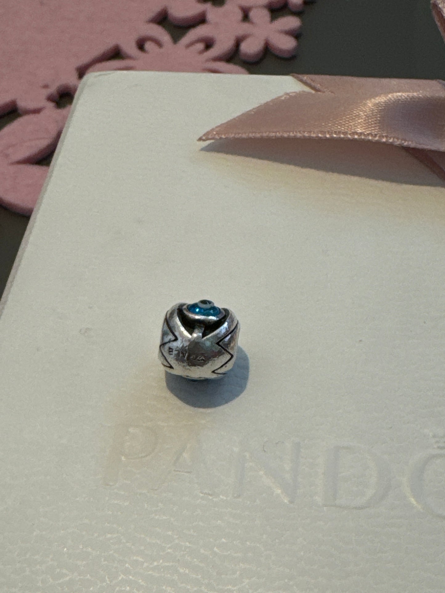 Sterling Silver Evil/ Lucky Eye Enamel Charm