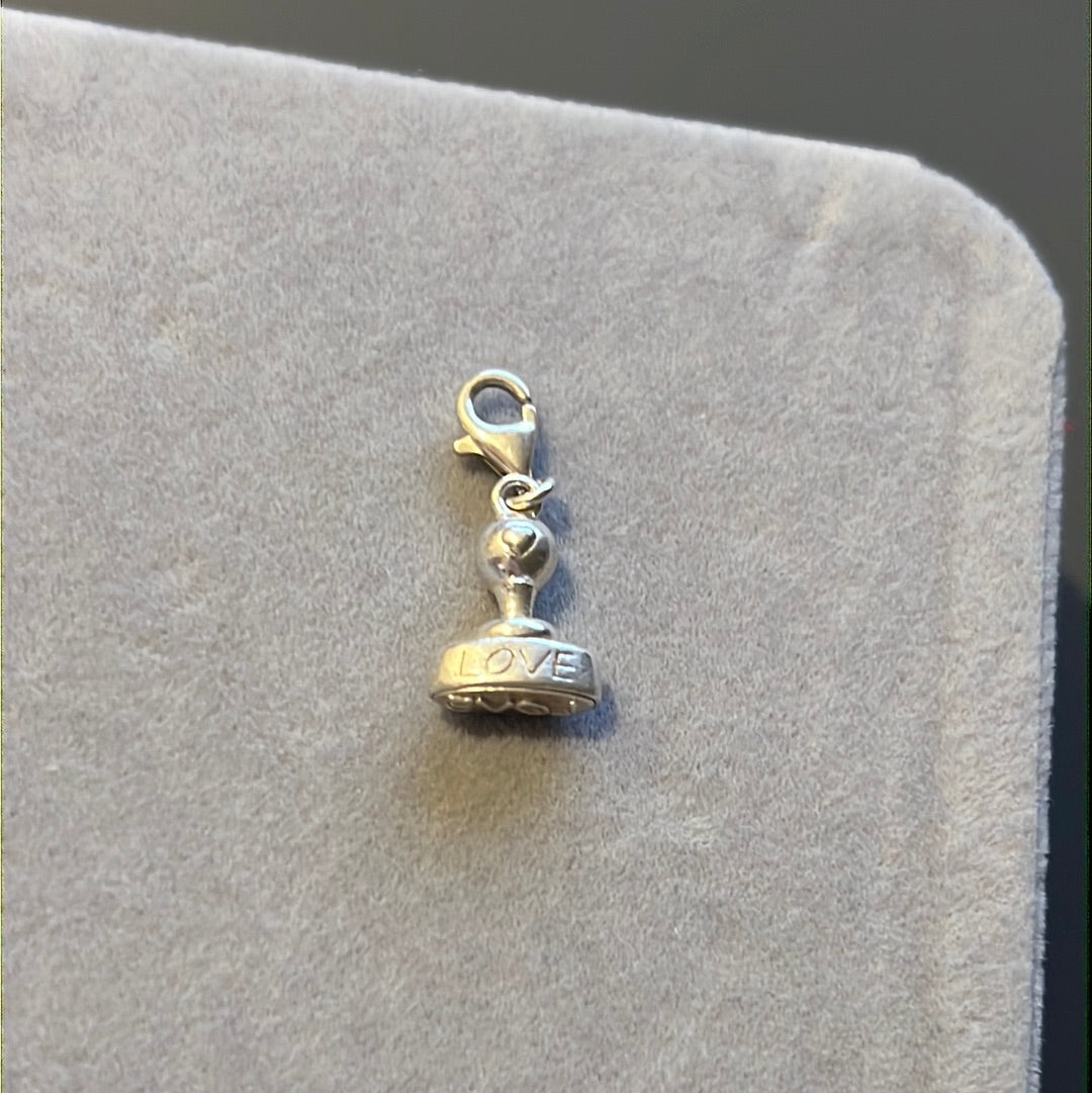 Genuine Thomas Sabo Love Stamp Clip Charm