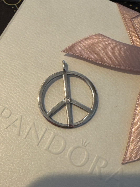 Genuine Thomas Sabo Sweet Diamond Peace Large Pendant