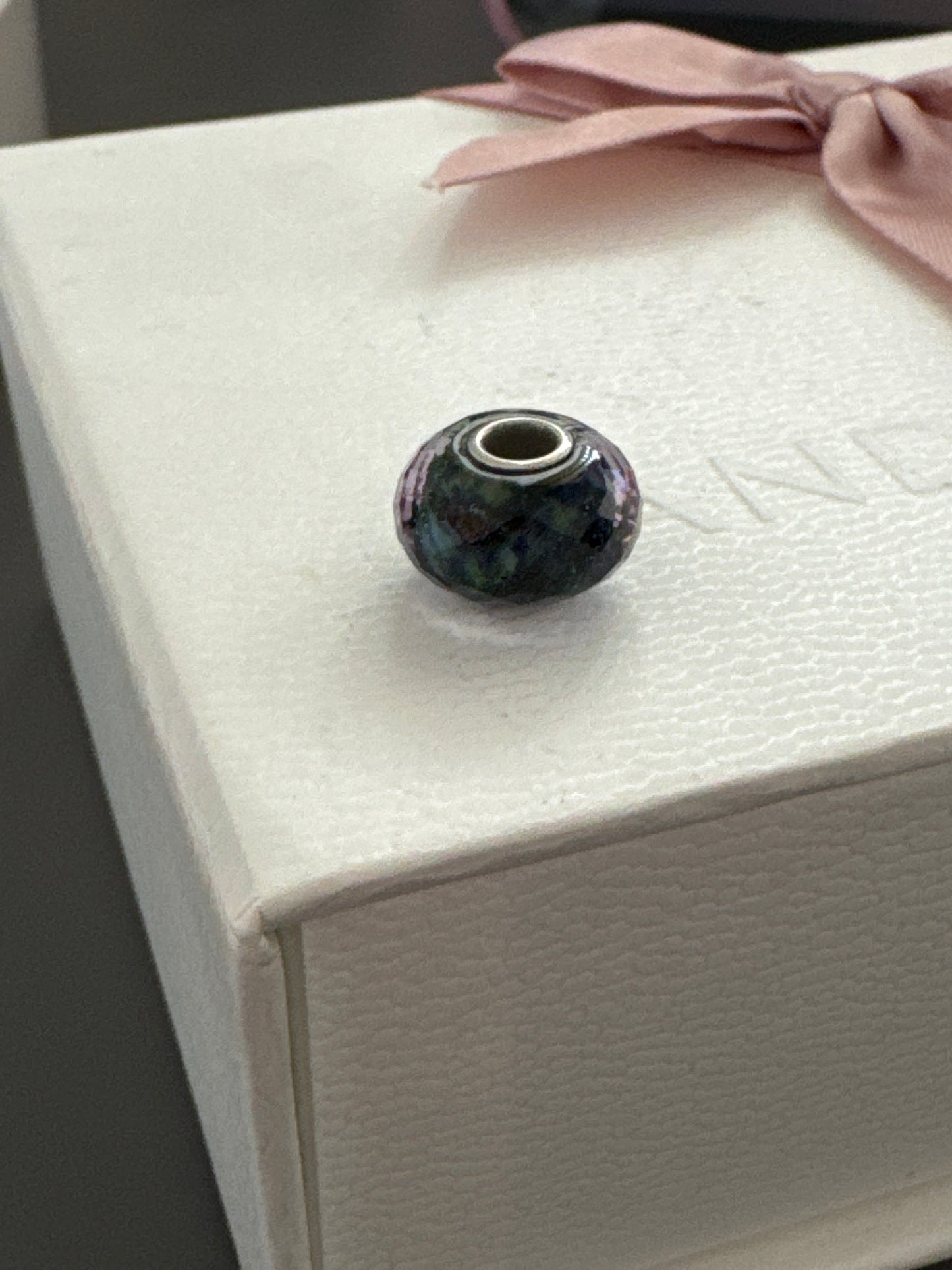 Genuine Trollbeads Northern Lights Magic Murano Charm