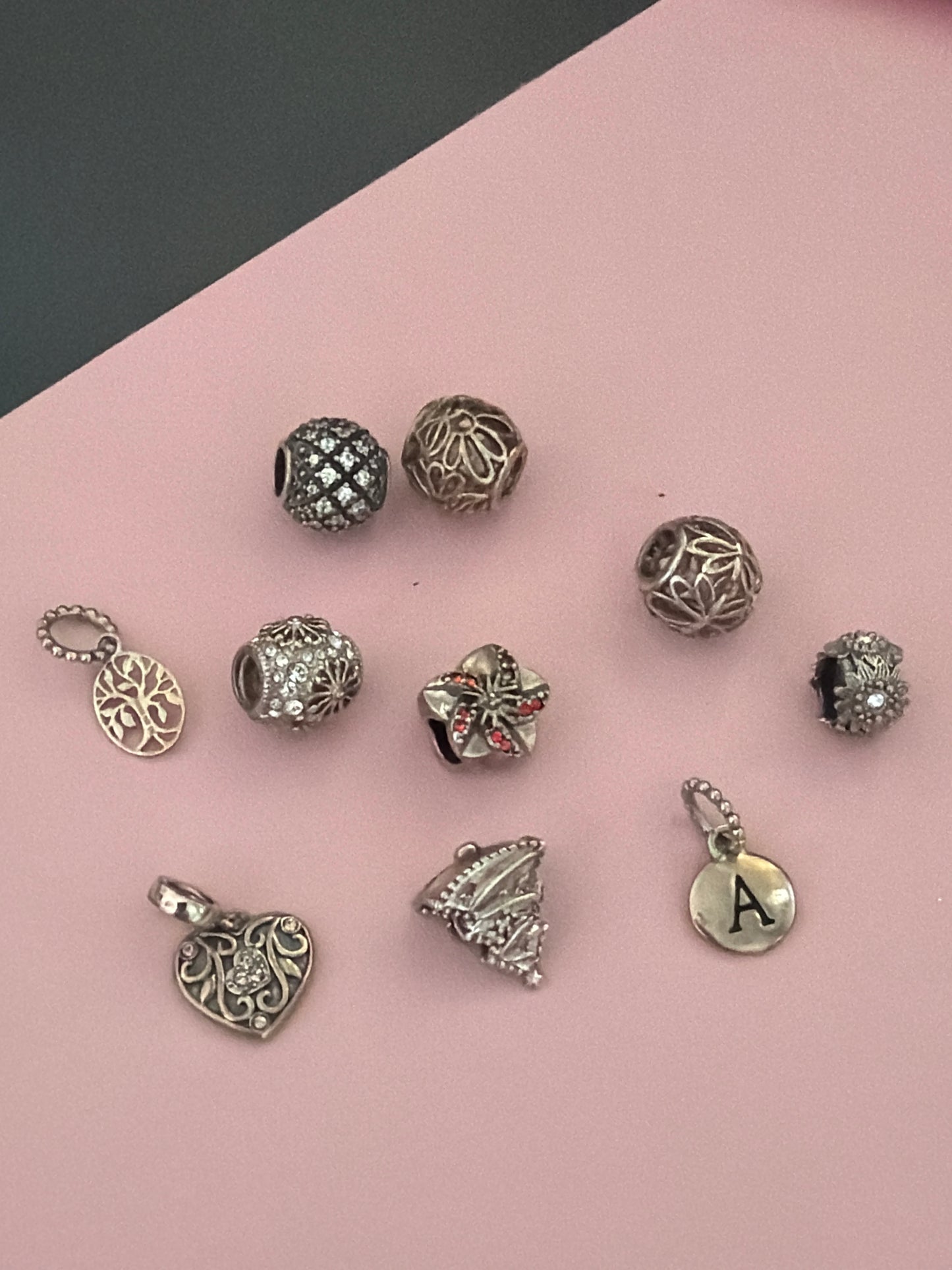 Genuine Chamilia Bundle of Charms x10