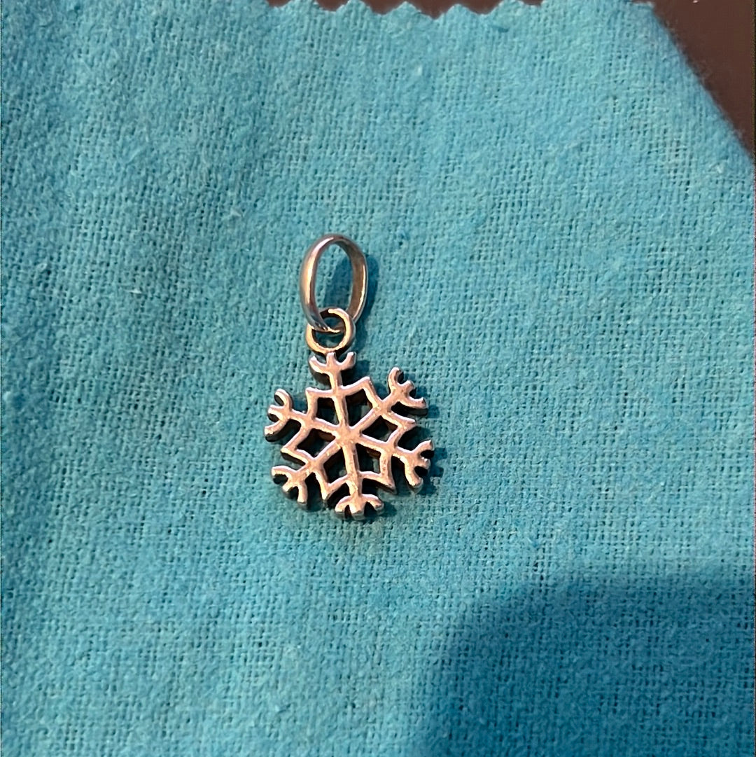 Genuine Links of London Snowflake Dangle Charm