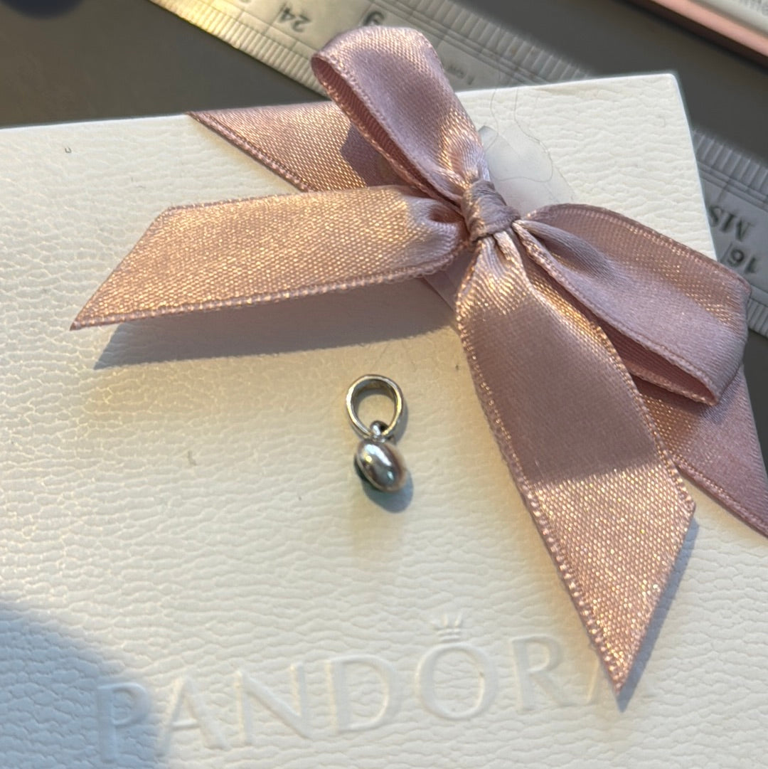 Genuine Pandora Green Stone Dangle