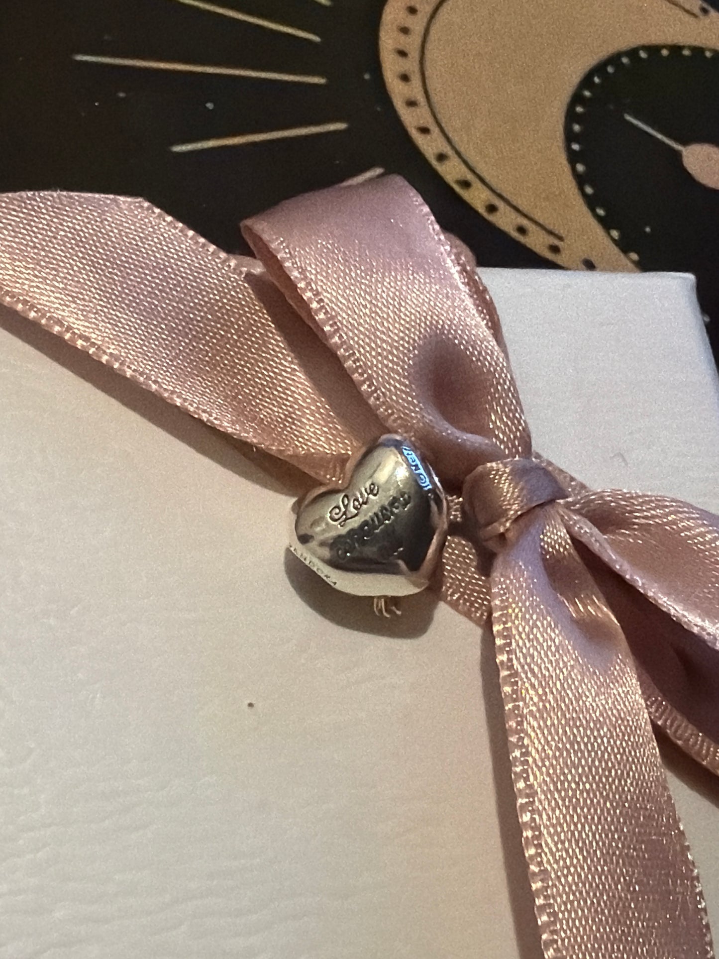 Genuine Pandora Bridgerton Honeycomb & Bee Heart Charm