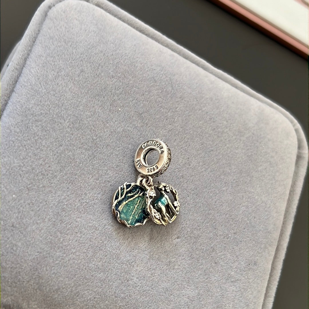 Genuine Pandora Harry Potter Patronus Snape 'Always' Doe Dangle Charm