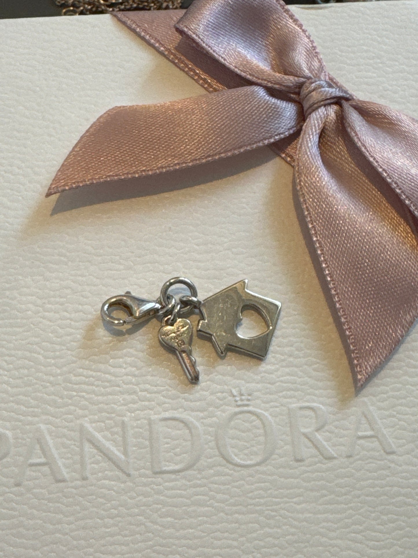 Genuine Thomas Sabo New Home Sweet Home Pave Key House Dangle Charm