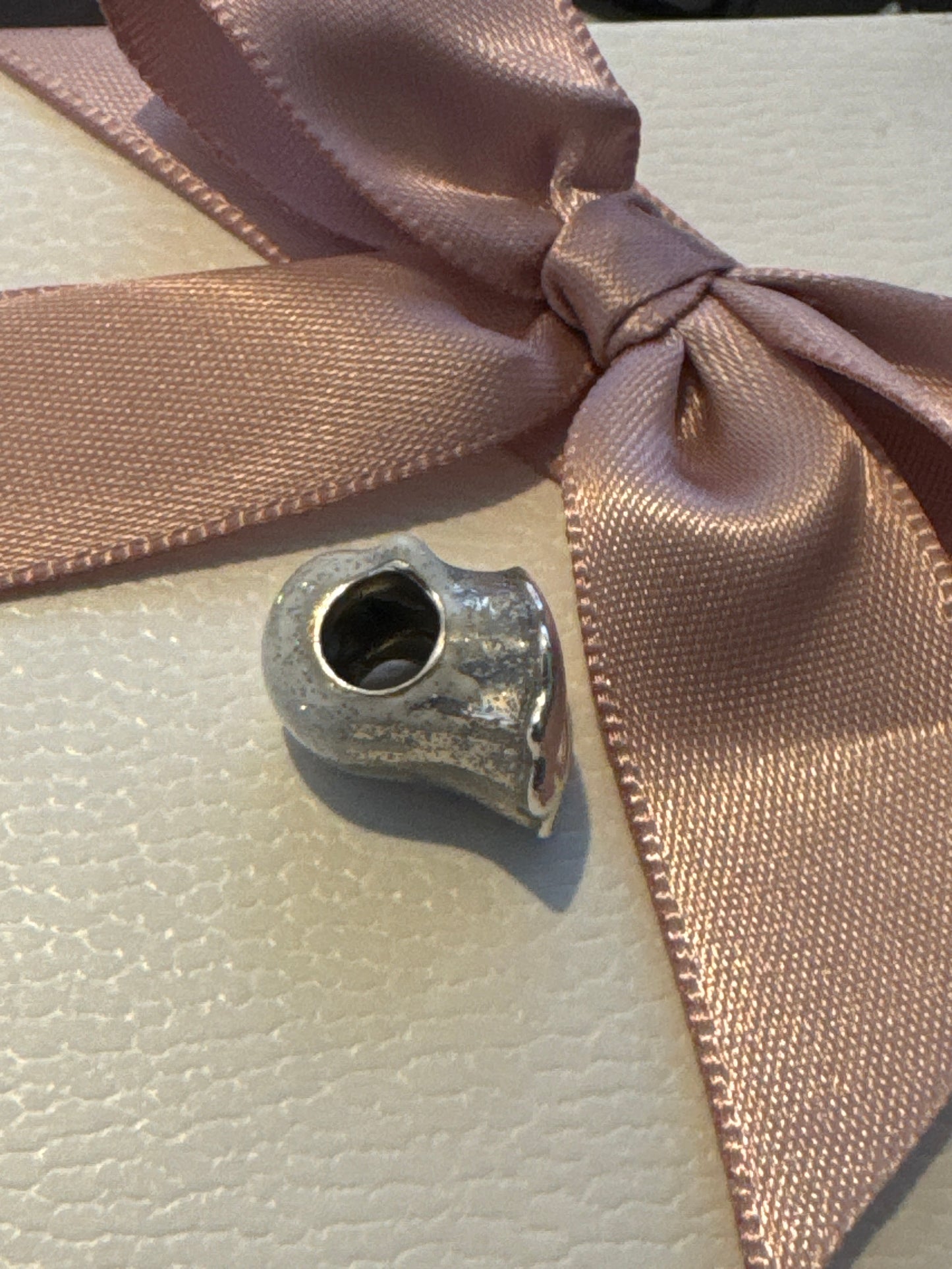 Genuine Pandora Glow in the Dark Pave Ghost Enamel Sparkly Charm