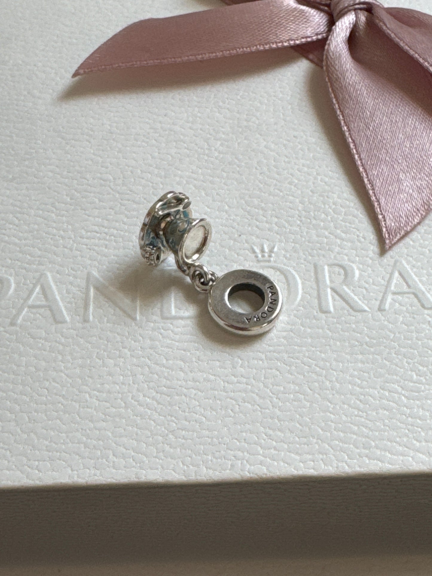Genuine Pandora Magical Enamel Cup of Tea Dangle Charm