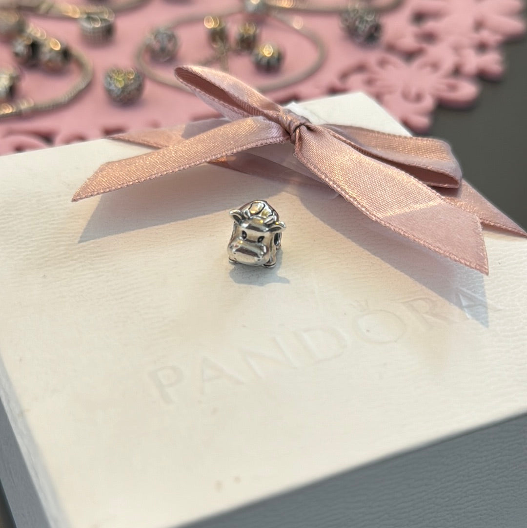 Genuine Pandora Cow Face Charm Cute Animal