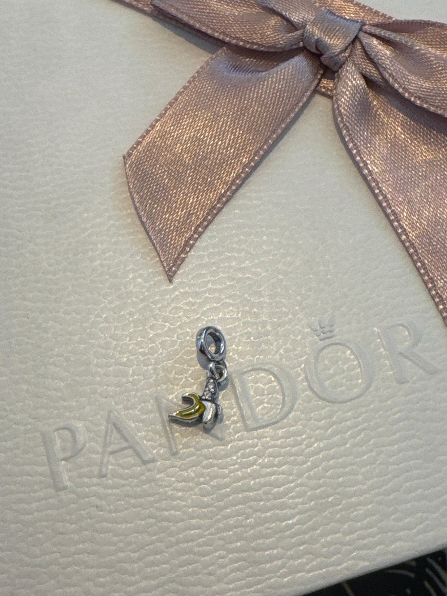 Genuine Pandora Me Essence Pave Banana Charm