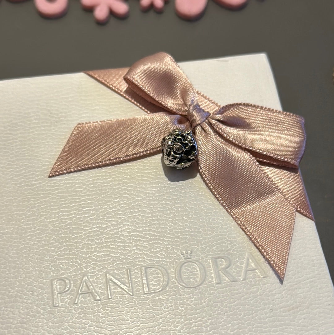 Genuine Pandora Disney Parks Exclusive Minnie & Mickey Mouse Disney Family Enamel Charm