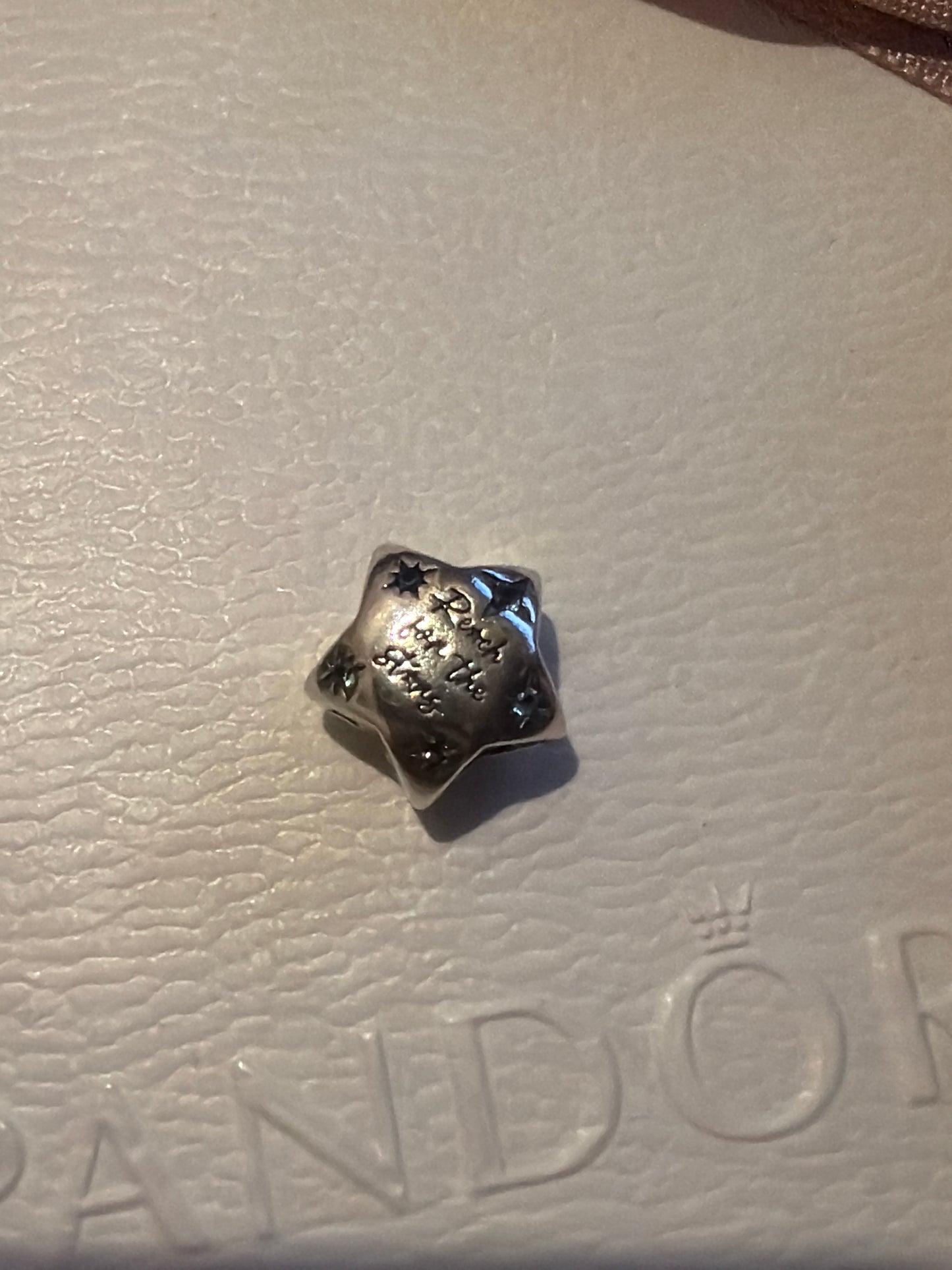 Genuine Pandora Bold Sparkling Star Charm