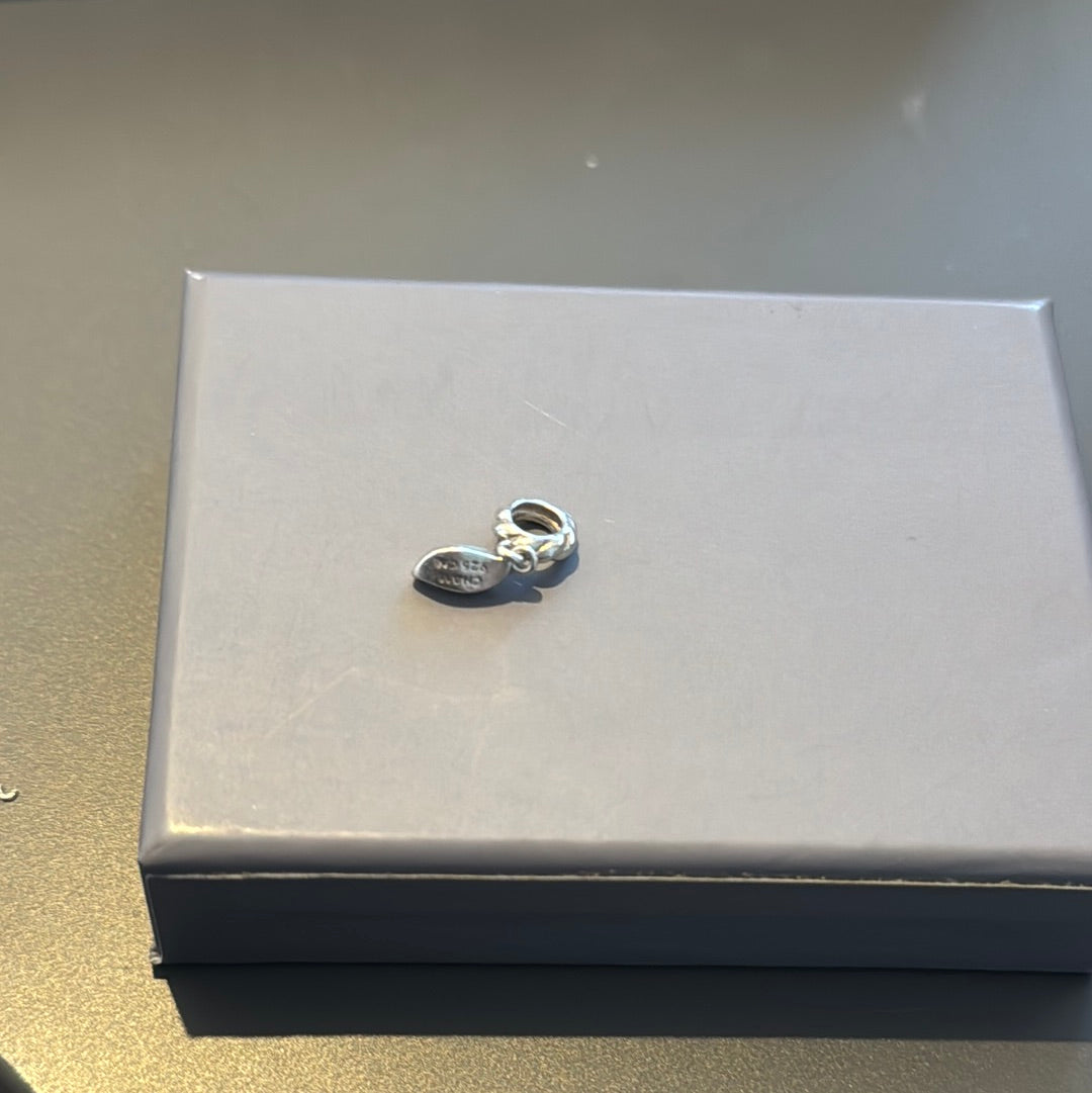 Genuine Chamilia Tiny CZ Teardrop Dangle Charm
