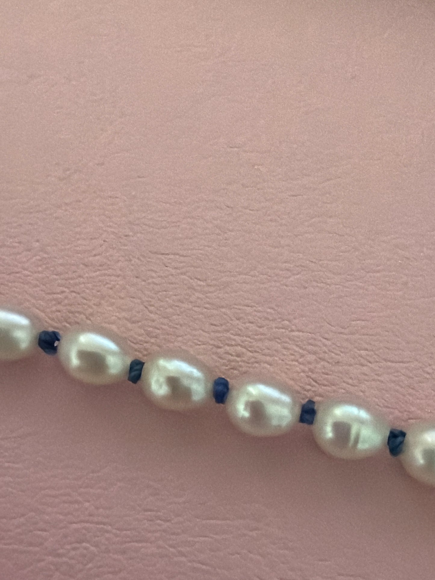 Genuine Pandora Treated Freshwater Cultured Pearl Link Chain Bracelet 20cm MAX