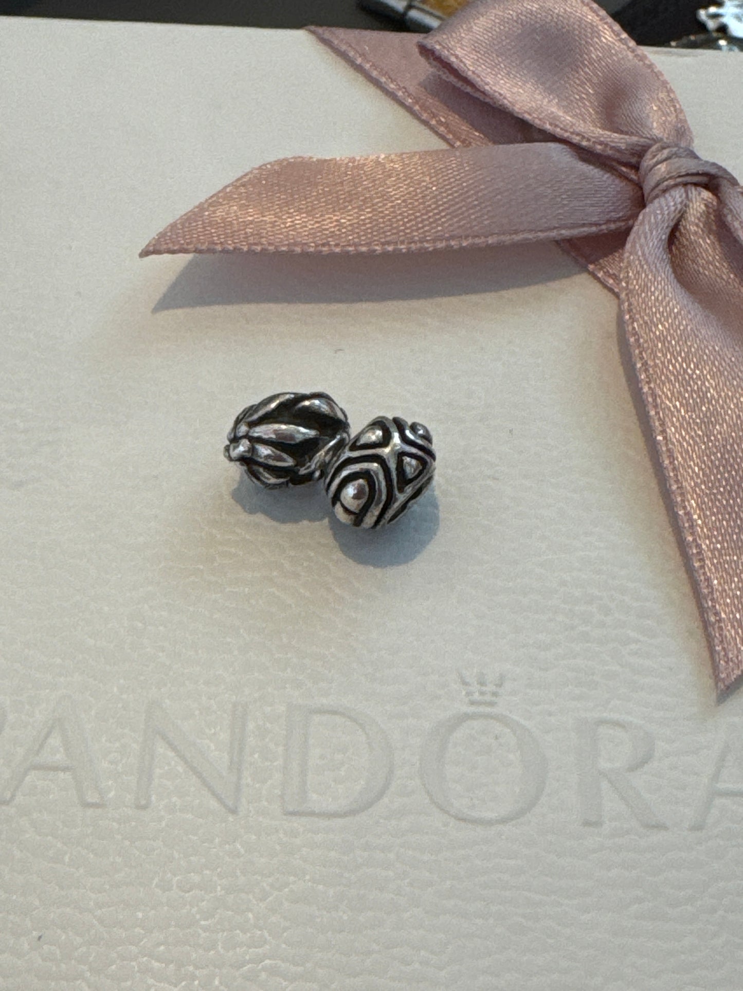 Genuine Trollbeads Pair of Small Charms