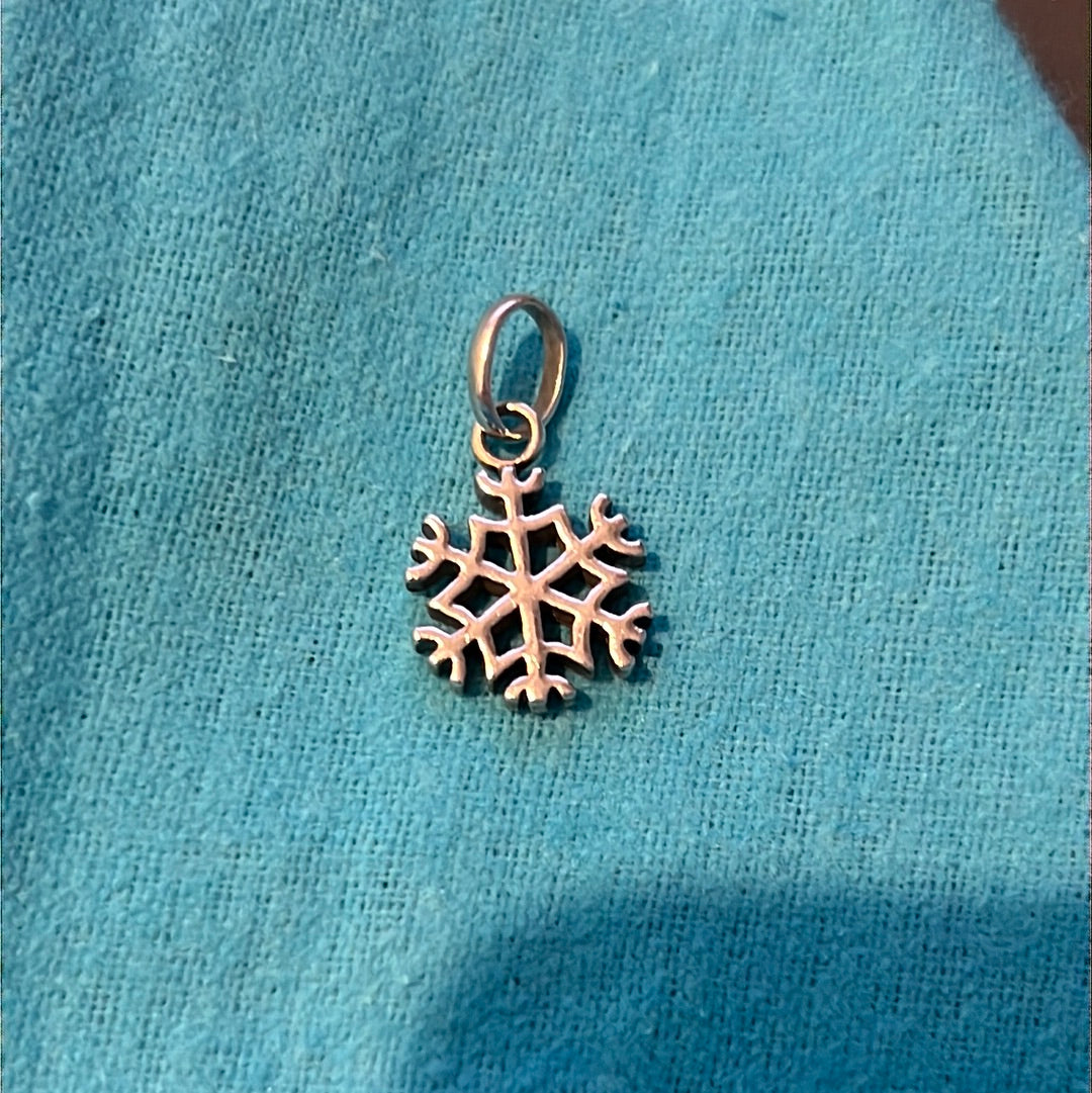 Genuine Links of London Snowflake Dangle Charm