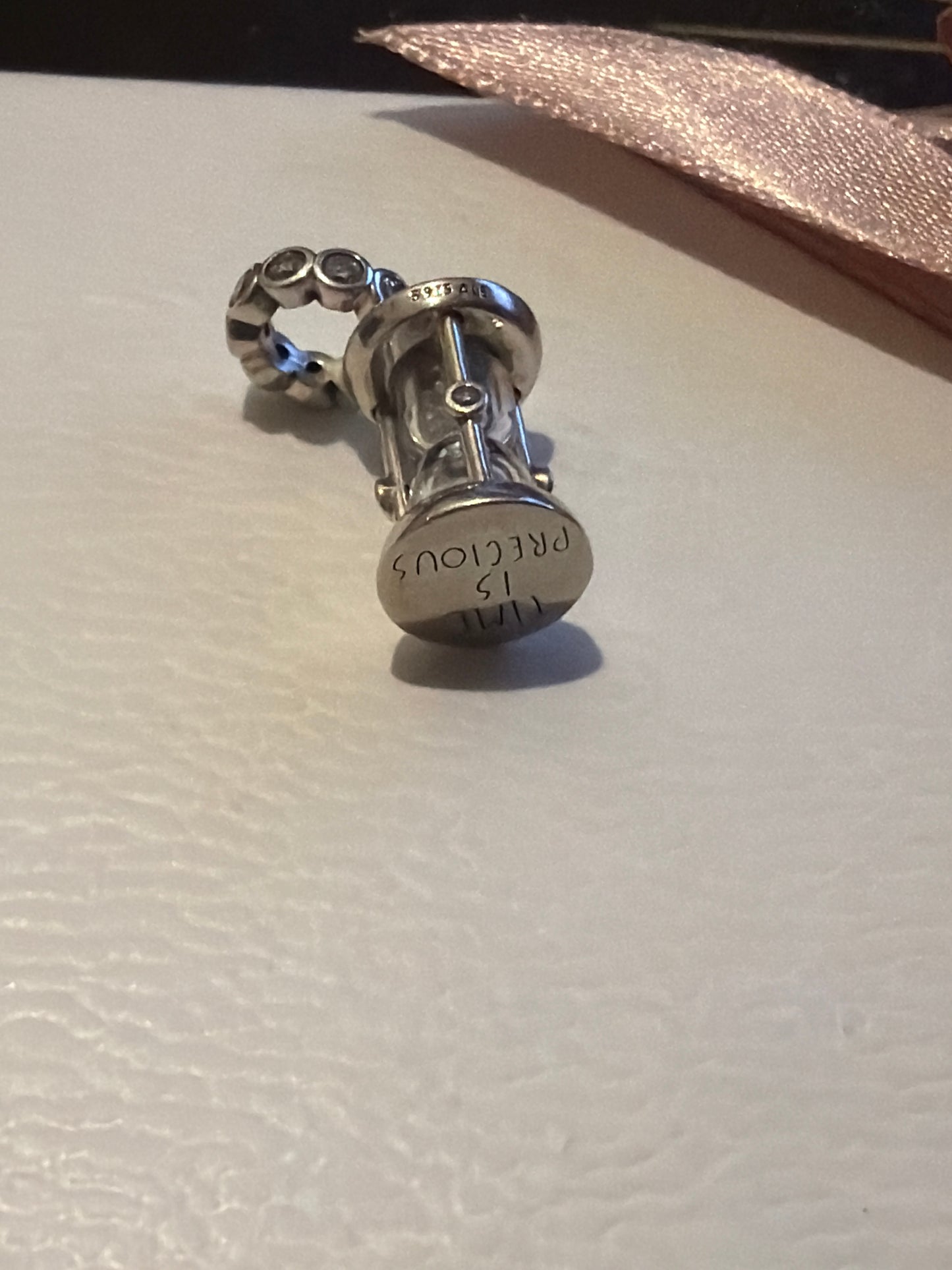 Genuine Pandora My Pandora Exclusive Hourglass Dangle Charm