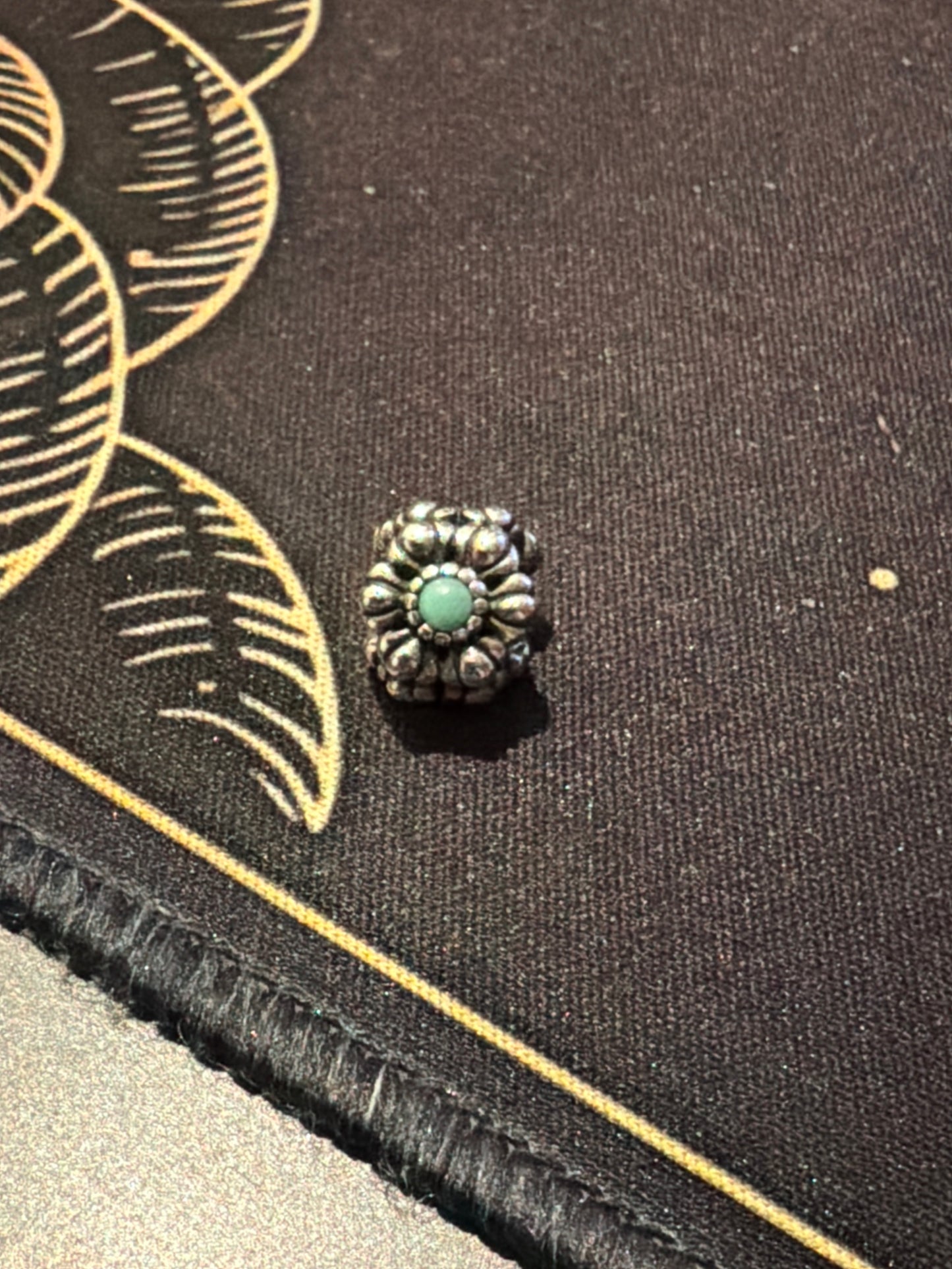 Genuine Pandora Green Birthday Bloom Charm