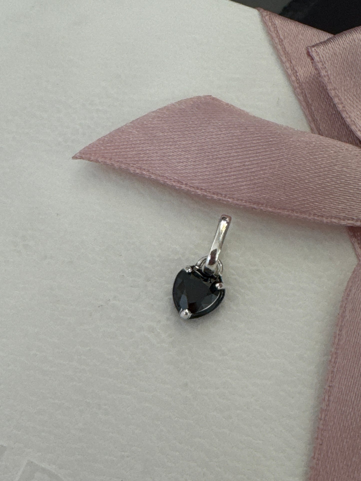 Genuine Pandora Me Micro Dangle CZ Chakra Black Charm