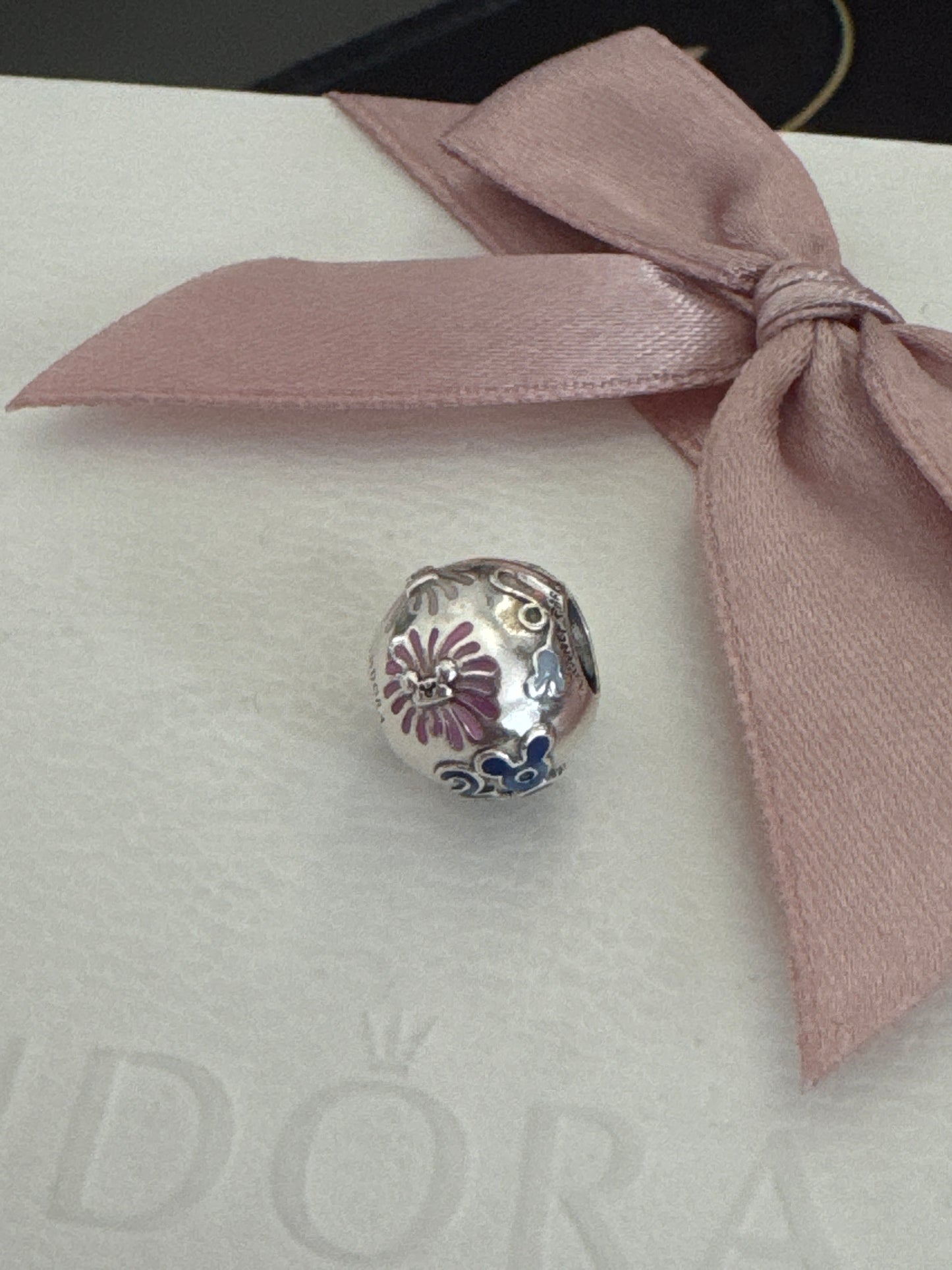 Genuine Pandora Disney Parks Exclusive Minnie & Mickey 2022 Firework Enamel Charm