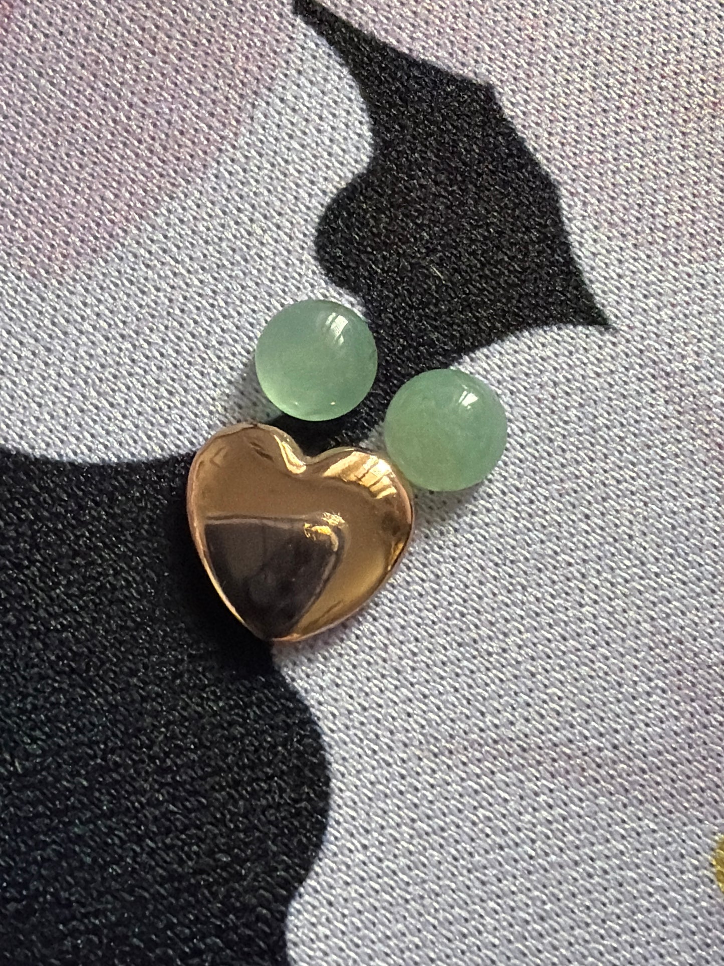 Genuine Hot Diamond Emozioni Petite Memory Locket Charms Rose Gold Heart Peridot