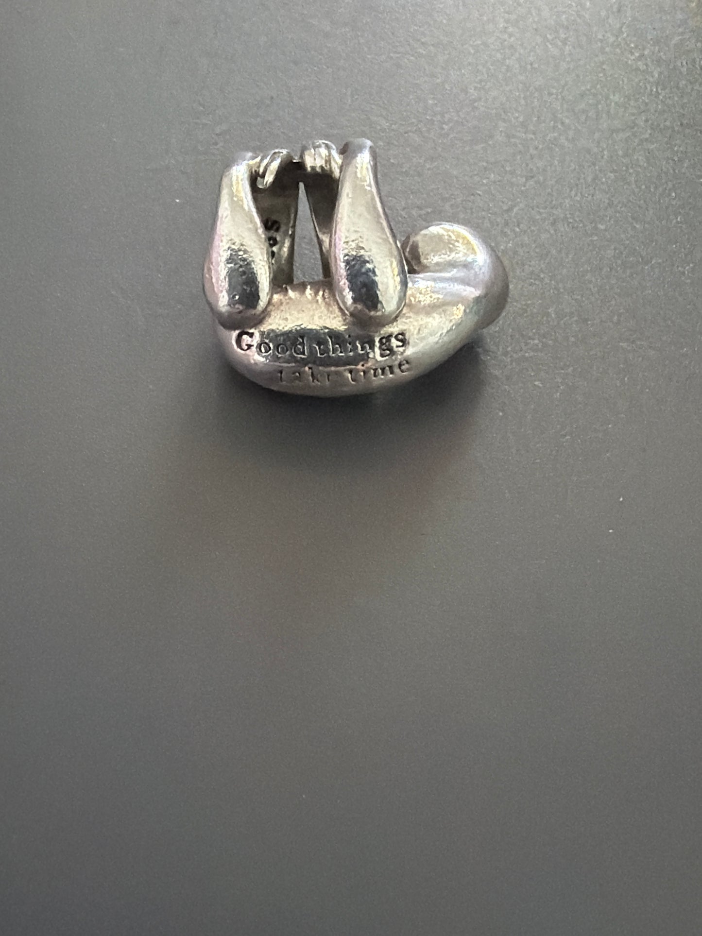 Genuine Pandora Hanging Sloth Animal Travel Charm