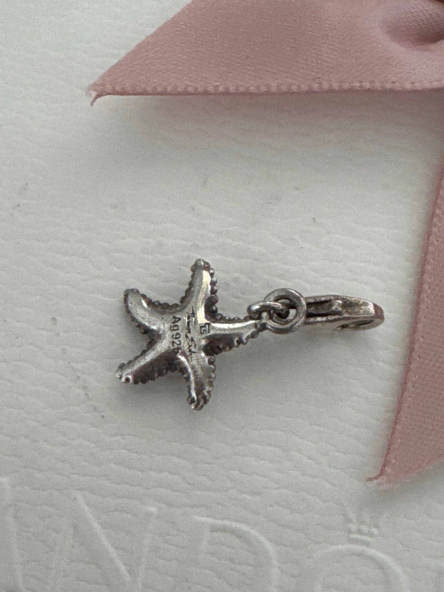 Thomas Sabo Sterling Pave Silver Starfish Clip Dangle