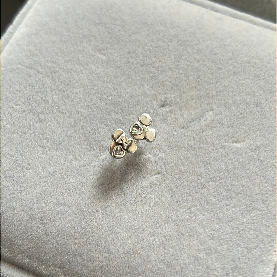 Genuine Pandora Disney Mickey/ Minnie Mouse Earrings