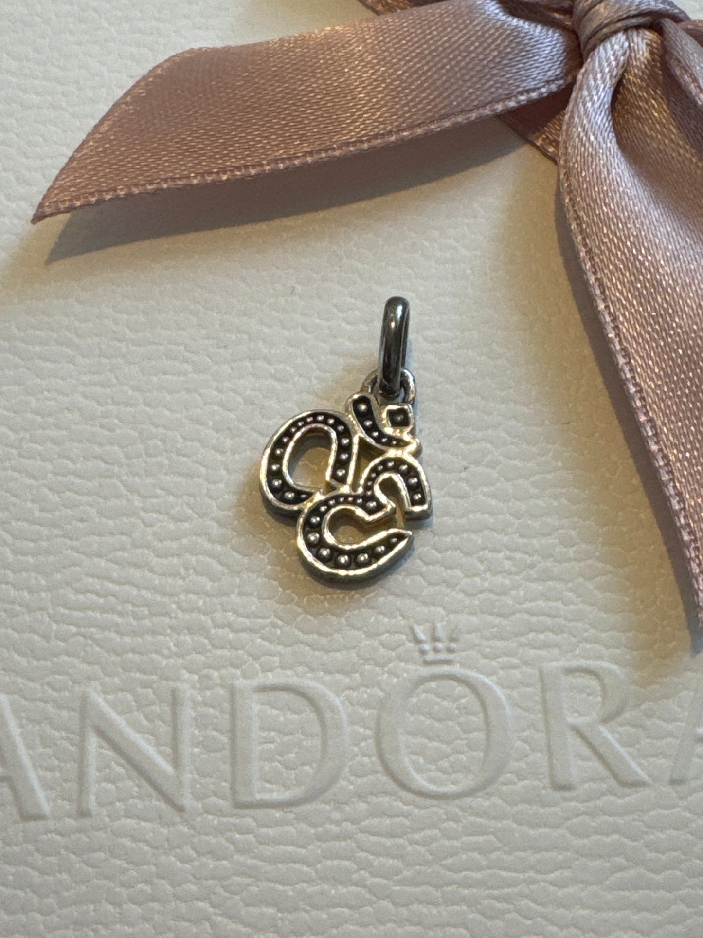 Genuine Thomas Sabo Karma Om Yoga Spiritrual Dangle Charm