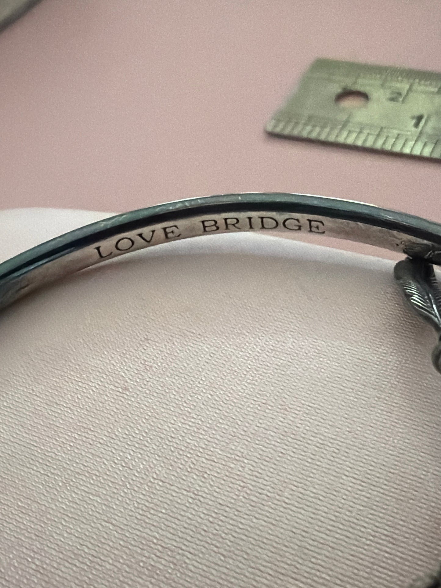 Genuine Thomas Sabo Love Bridge Khaki Nylon with Feather Ends Bracelet