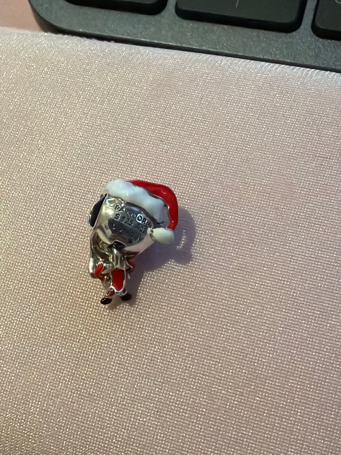 Genuine Pandora Disney Santa Jack Skellington Nightmare Before Christmas Dangle