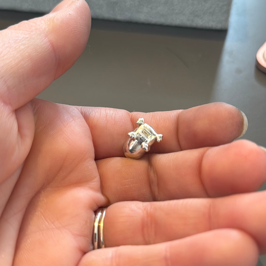 Genuine Pandora Two Tone Frog Prince New Style Charm