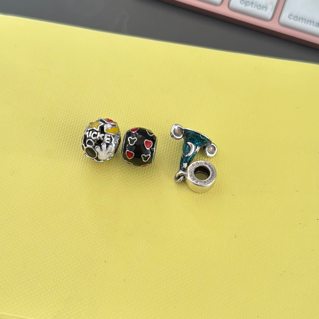 Bundle of Disney Sterling Silver Charms
