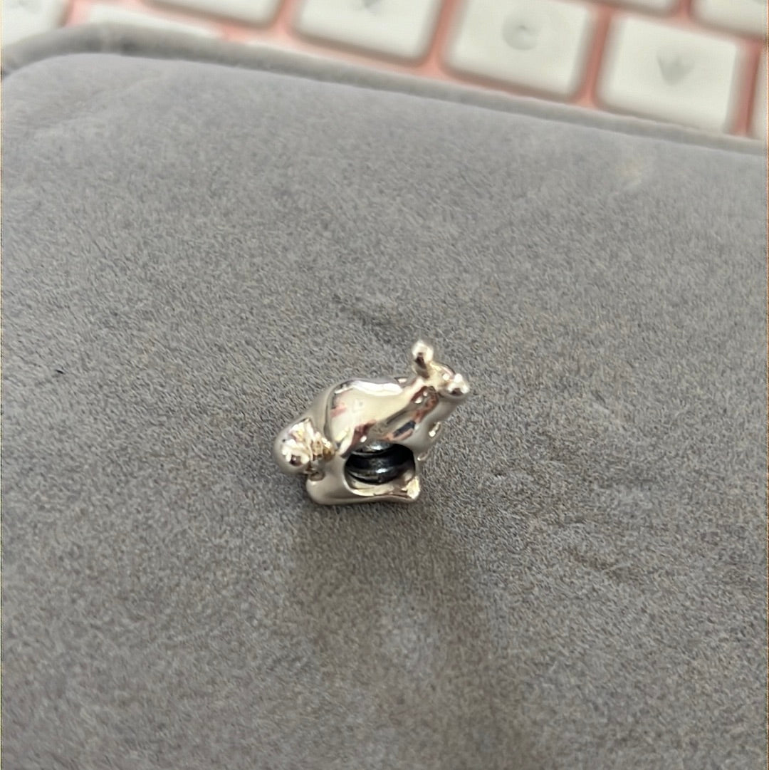 Genuine Pandora New Style Kangaroo and Baby Roo Charm Australia