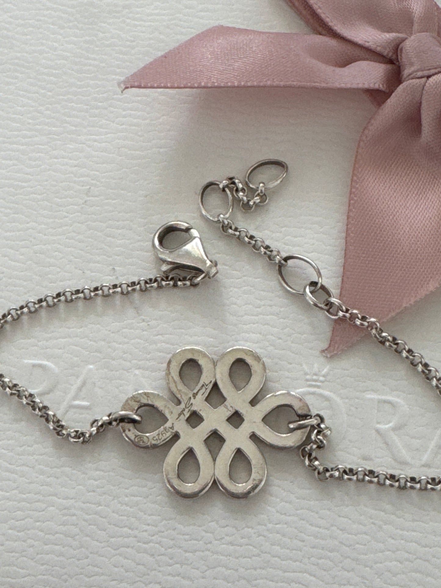 Genuine Thomas Sabo Glam & Soul Pave Knot 20cm MAX Bracelet