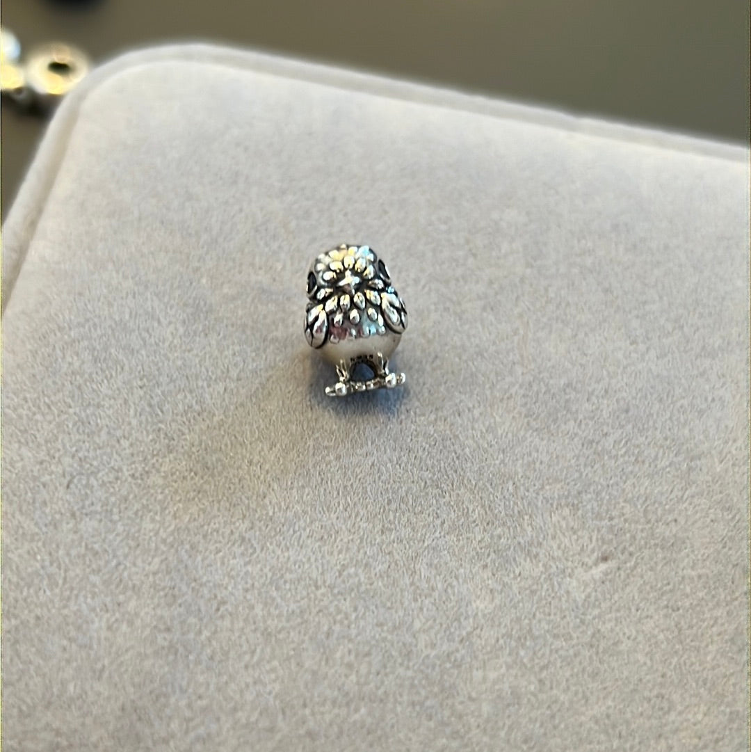 Genuine Pandora Little Chick Blue Eyes Bird Charm